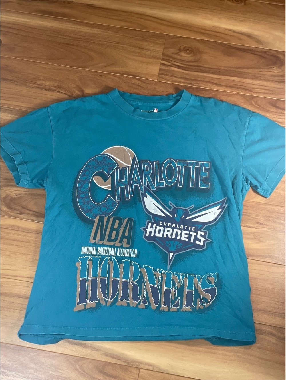 Abercrombie boxy charlotte hornets y2k vintage nba basketball dad boxy retro